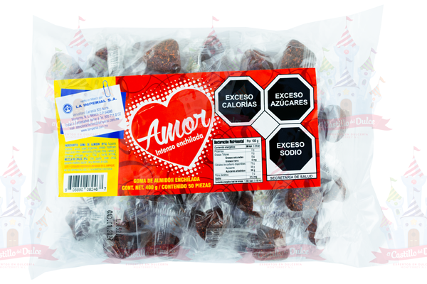 GOMA AMOR INTENSO ENCHILADA 25/50 PZ IMPERIAL