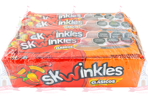 SKWINKLES MANGO/CHAMOY PICANTE 24/12 LUCAS