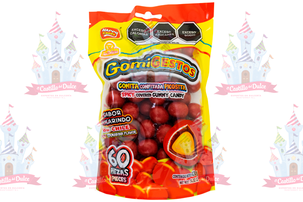 GOMIGESTOS BOLSA 32/60 PZA DELICIAS