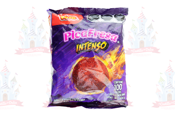 GOMA PICA FRESA INTENSO 24/100 PZ VERO