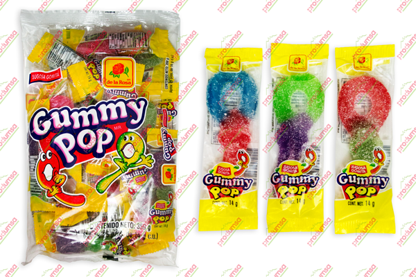 GOMA GUMMY POP 21/25 LA ROSA