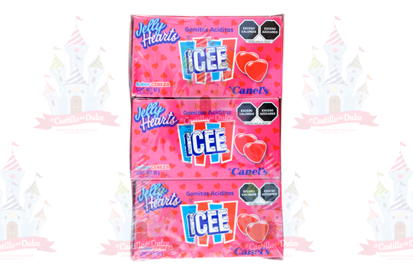 GOMA ICEE JELLY HEARTS 24/9 PZ (50G) CANELS