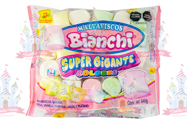 BOMBON SUPER GIGANTE COLORES 5/30 LA ROSA