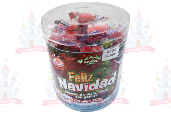 ESTUCHE NAVIDEÑO CHICO 12/300 GRS APROX. 59PZS. RISA