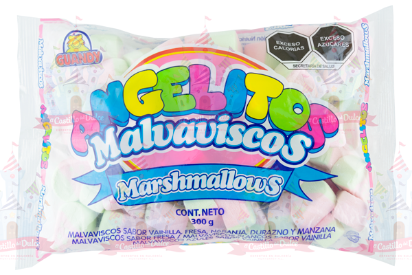 BOMBON ANGELITOS 20/300 GR FRESA