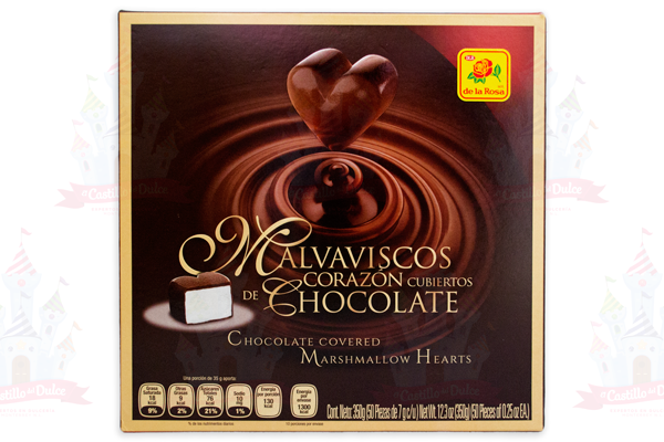 TAPON CORAZON CHOCOLATE 20/50 LA ROSA