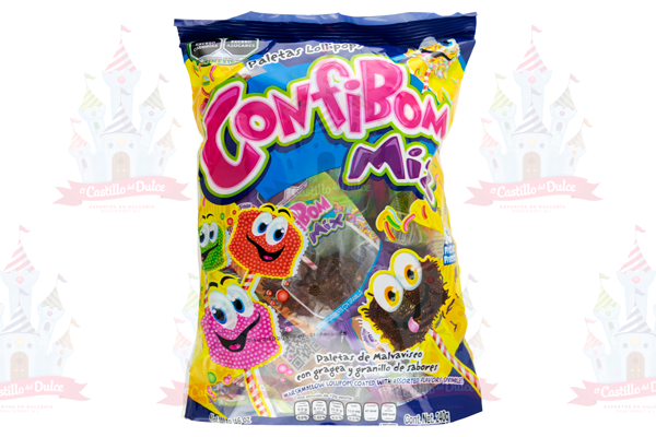 PALETA CONFIBOM MIX 25/20 PZS CONFITADOS