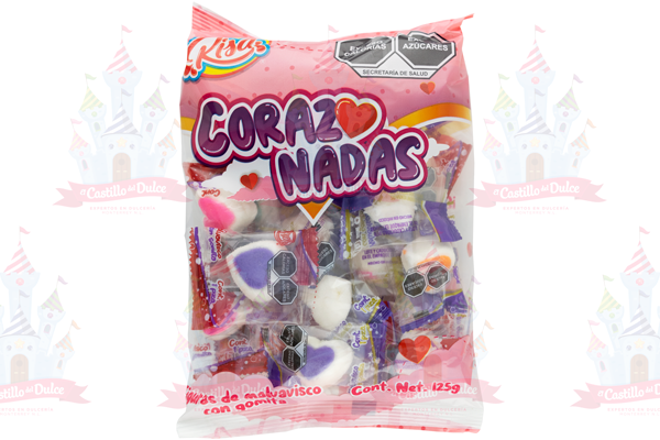 BOLSA CORAZONADAS 20/125 GRS 20 PZ APROX RISA