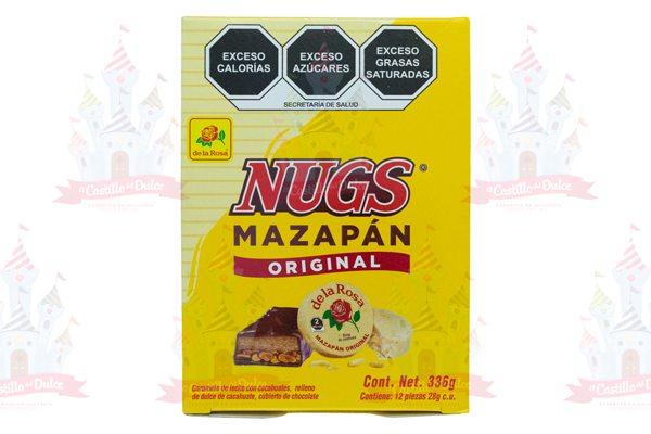 CHOCOLATE NUGS MAZAPAN 24/12 DE LA ROSA