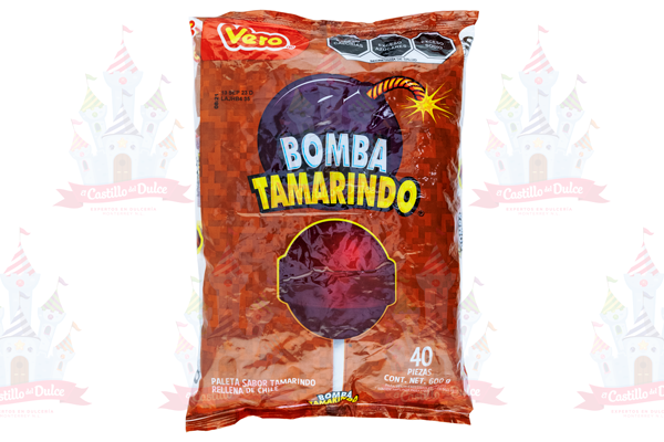 PALETA BOMBA TAMARINDO 24/40 VERO