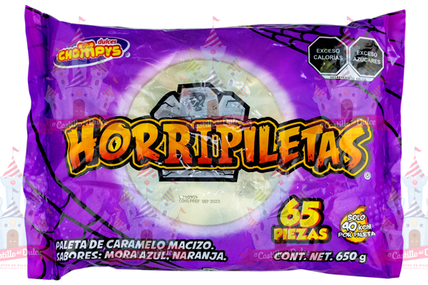 PALETA HORRIPILETAS 16/65 PZAS CHOMPYS