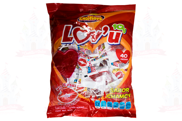 PALETA LOVU CHAMOY 24/40/14 GRS CHOMPYS
