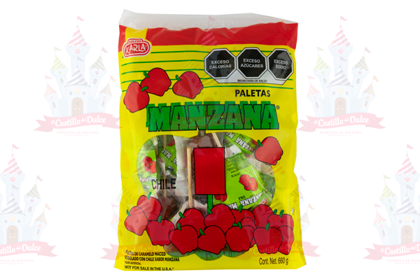 PALETA MANZANA C/CHILE 25/20 KARLA