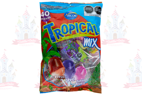 PALETA MISTER POPS TROPICAL 12/40 ARCOR