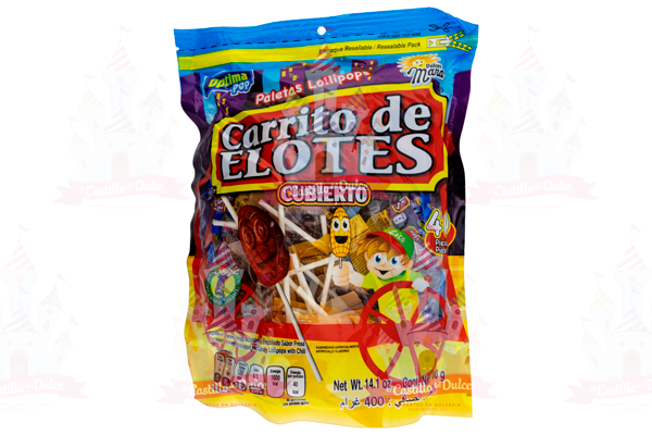 PALETA CARRITO ELOTES 35/40 PZ MARA