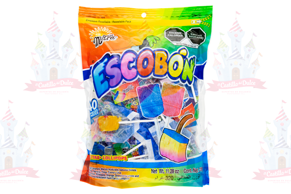 PALETA ESCOBON SURTIDO 35/40 PZ MARA