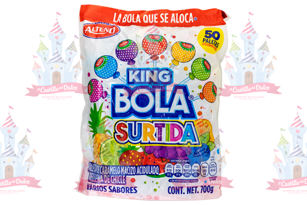 PALETA RICA BOLA SURTIDA 20/50 ALTEÑO