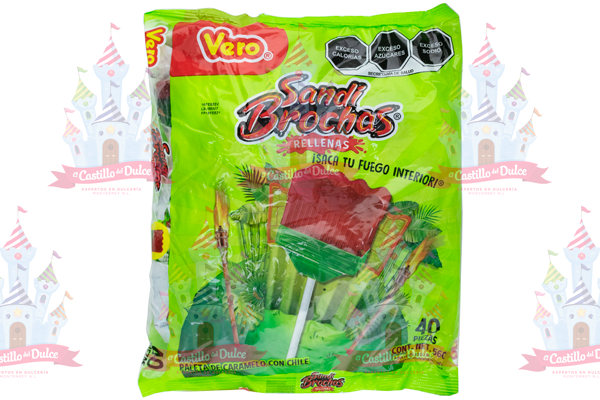 PALETA SANDIBROCHAS RELLENAS 24/40 VERO