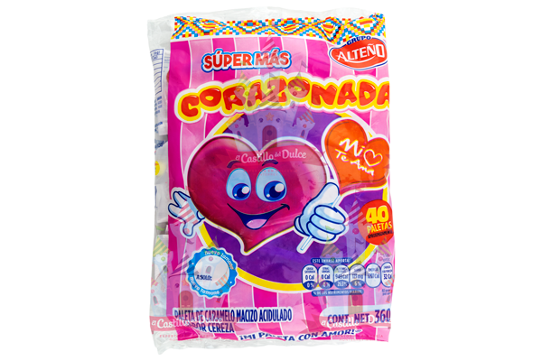 PALETA SUPER MAS CORAZONADA 32/40 PZA ALTEÑO