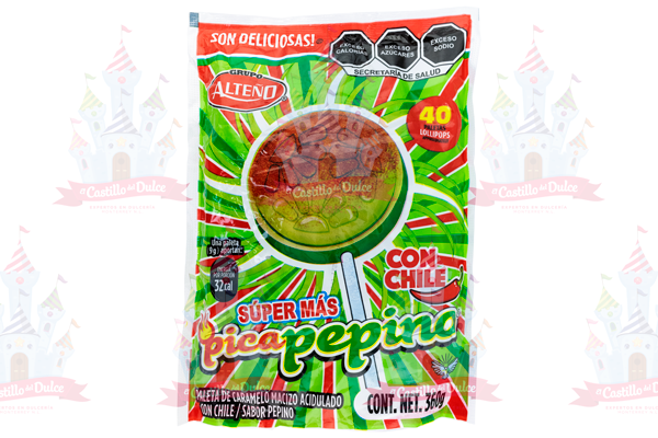 PALETA SUPER MAS PICA PEPINO 32/40 PZA ALTEÑO