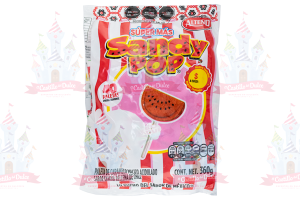 PALETA SUPER MAS SANDY POP 32/40 PZ ALTEÑO