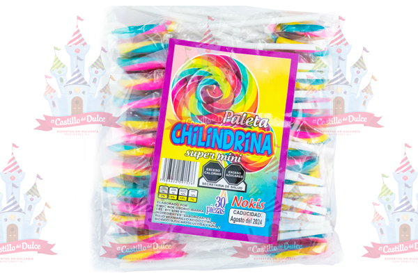 PALETA SUPER MINI CHILINDRINA 20/30 PZAS NOKIS