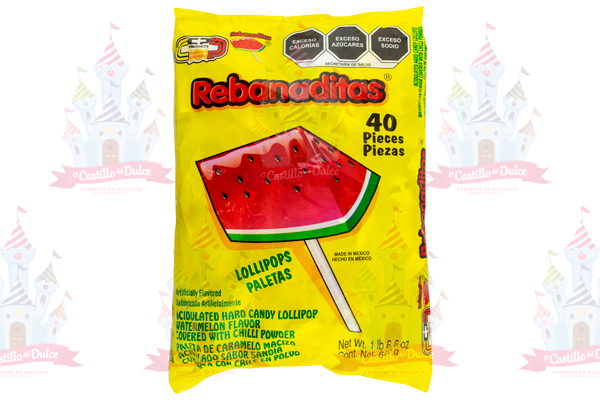 REBANADA CON CHILE  24/40 CANDY POP