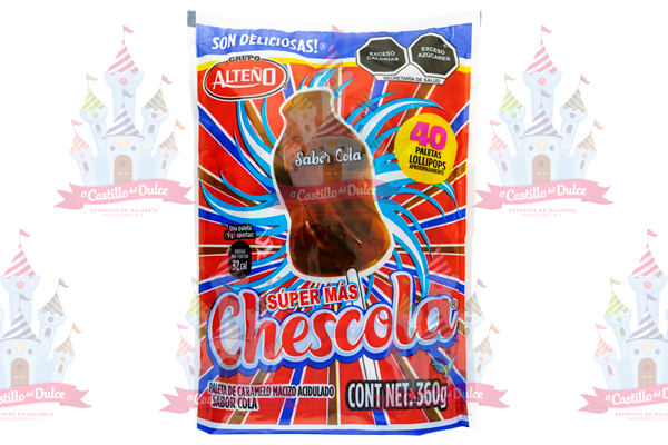 PALETA SUPER MAS CHESCOLA 32/40 PZ ALTEÑO