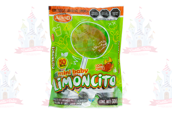 PALETA MINI BABY LIMONCITO 28/50 PZA ALTEÑO