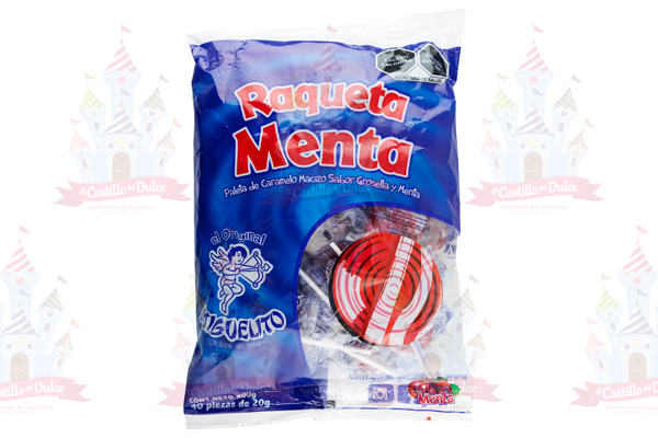 PALETA RAQUETA MENTA 20/40 MIGUELITO