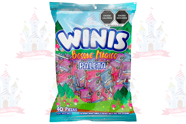 PALETA BOSQUE MAGICO 24/40 PZA WINIS