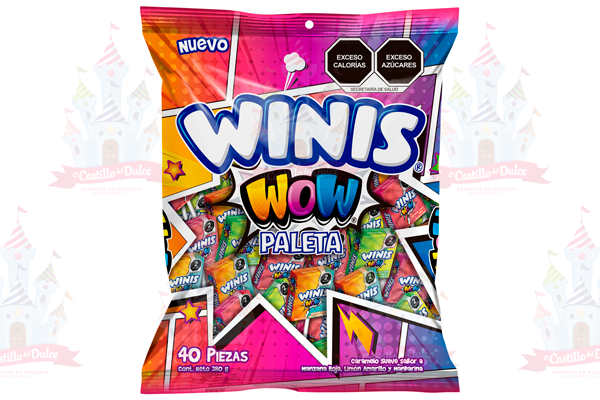 PALETA WOW 24/40 PZ WINIS