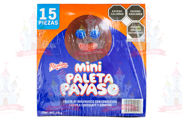 MINI PALETA PAYASO 12/15 RICOLINO