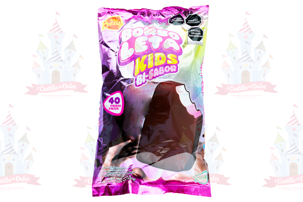 PALETON BOMBOLETA KIDS BI-SABOR 16/40 PZA BENY