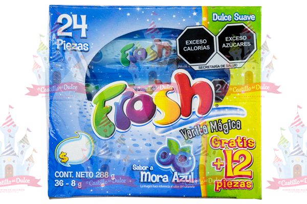 FROSH VARITA MAGICA MORA AZUL 24/36 PZAS