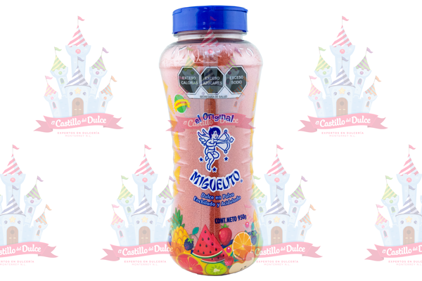 POLVO MIGUELITO FRESA TARRO 12/950 GR.