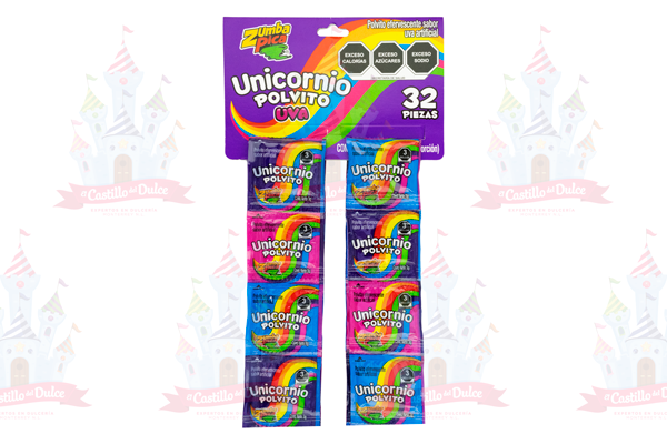 POLVITO UNICORNIO UVA 44/32 PZA ZUMBAPICA