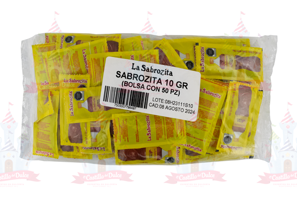 SABROZITA PORCIONADA EN BOLSA  12/50/ 10G