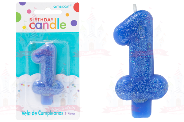 VELA #1 BRILLOS AZUL 12/1 PZ GRANMARK