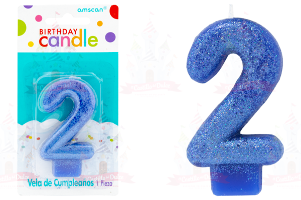 VELA #2 BRILLOS AZUL 12/1 PZ GRANMARK