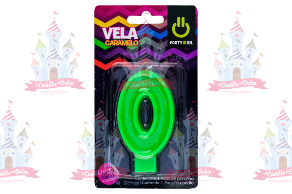 VELA CARAMELO MIX #  0  12/1 PZ FAB SELECTA