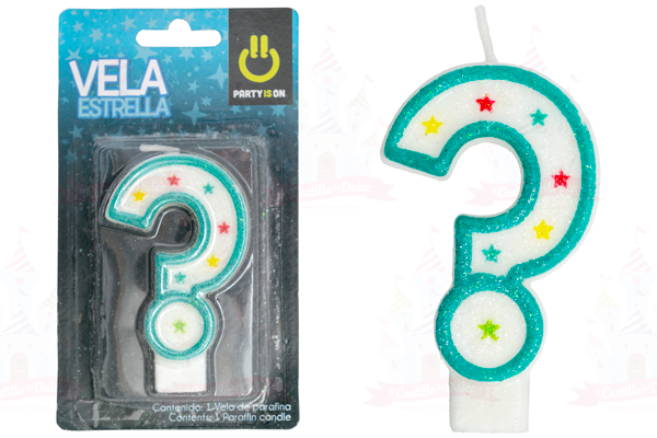 VELA ESTRELLA AZUL # ? 12/1 PZA FAB SELECTA