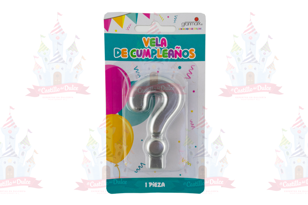 VELA METALICA PLATA ? 12/1 PZA GRANMARK